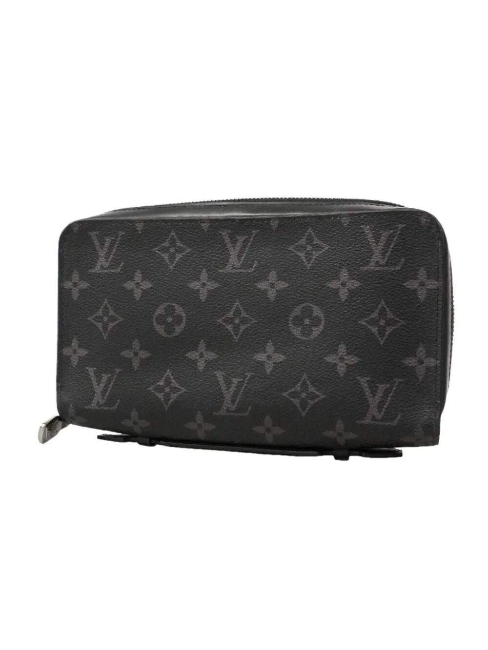 Louis Vuitton Wallet Monogram Eclipse Zippy XL Black
